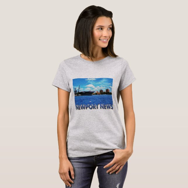 Newport News, VA Tee Shirt (Hel framsida)