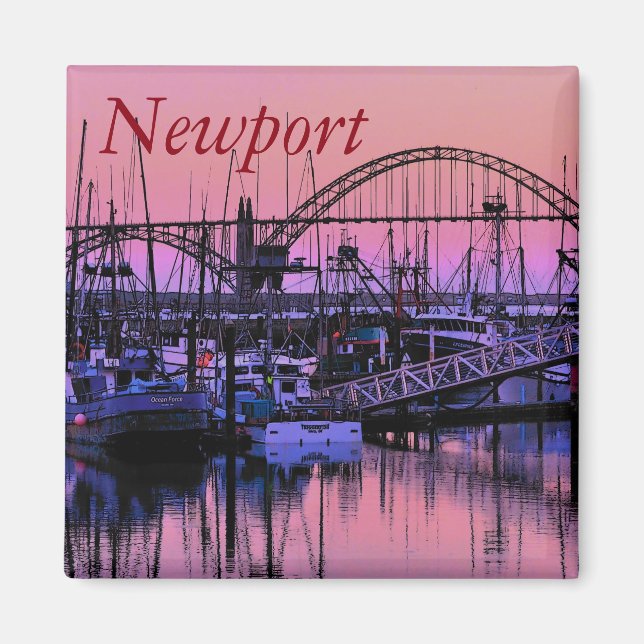 Newport (OR) Magnet (Framsidan)