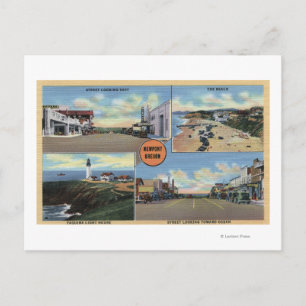 Newport, Oregon - Yaquina Lighthouse, Main Vykort