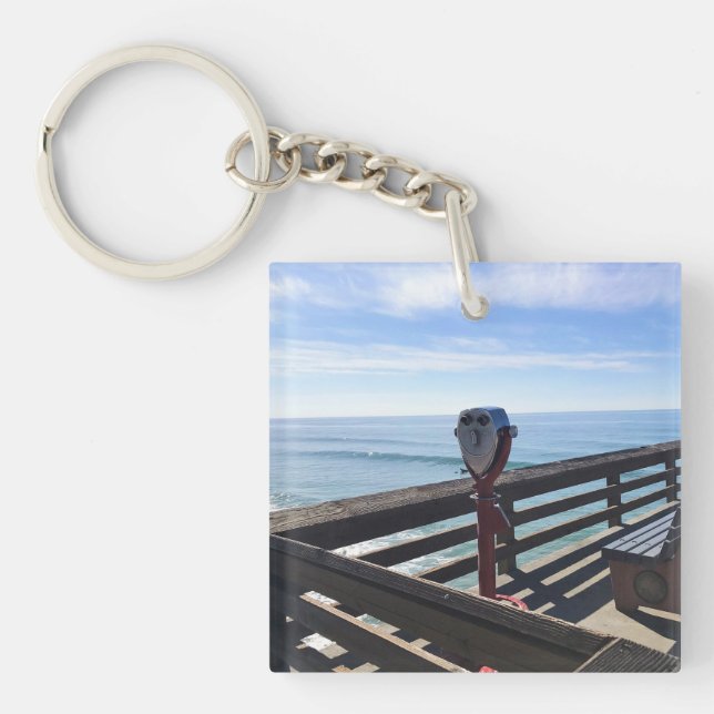 Newport Pier, Newport Beach, Kalifornien (Framsidan)