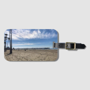 Newport Pier, Newport Beach, Kalifornien Bagagebricka