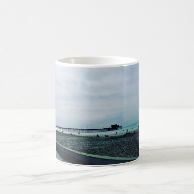 Newport Pier, Newport Beach, Kalifornien Kaffemugg (Center)