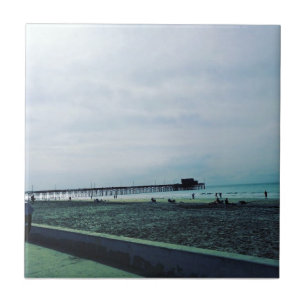 Newport Pier, Newport Beach, Kalifornien Kakelplatta