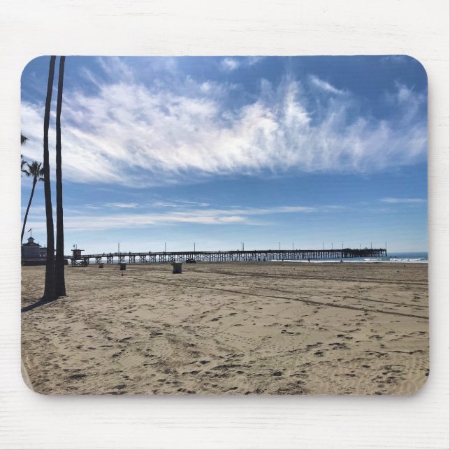 Newport Pier, Newport Beach, Kalifornien Musmatta (Framsidan)