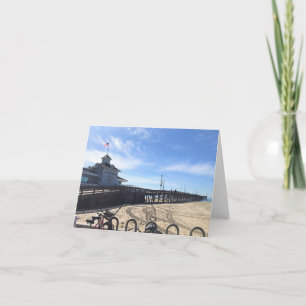 Newport Pier, Newport Beach, Kalifornien Tack Kort