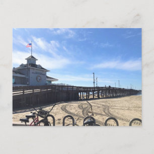 Newport Pier, Newport Beach, Kalifornien Vykort