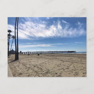 Newport Pier, Newport Beach, Kalifornien Vykort