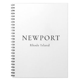 Newport Rhode Island Anteckningsbok
