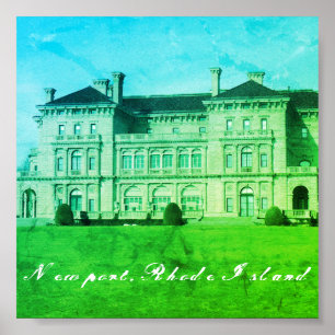 Newport, Rhode island Beach Gods, Neo-Renaisš Poster