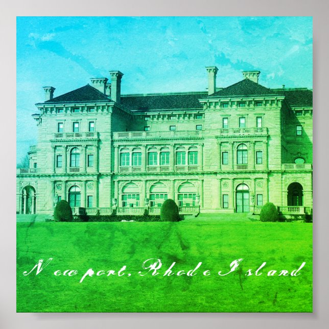 Newport, Rhode island Beach Gods, Neo-Renaisš Poster (Framsidan)