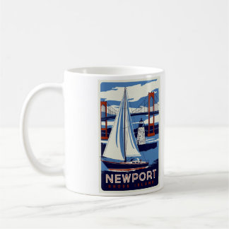 Newport Rhode island Coffee Mugg - Storlekare 11oz