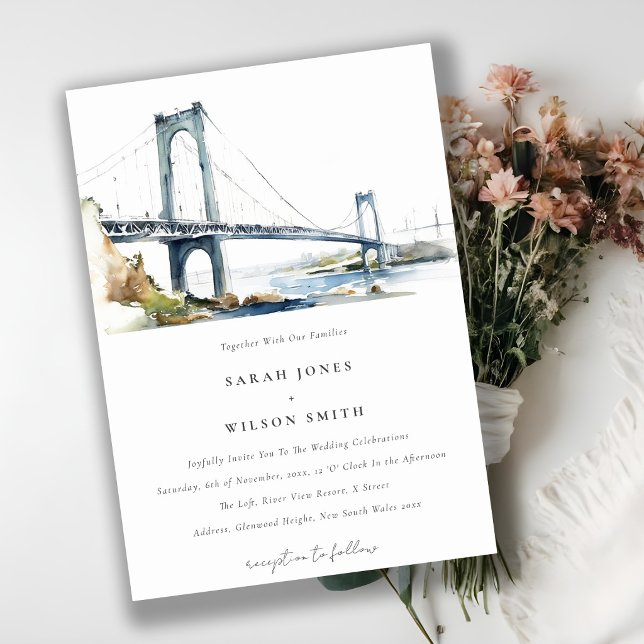 Newport Rhode island Förenade Stater Bröllop Inbjudningar (Skapare uppladdad)