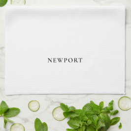 Newport Rhode Island Köksduk Kustköket Kökshandduk