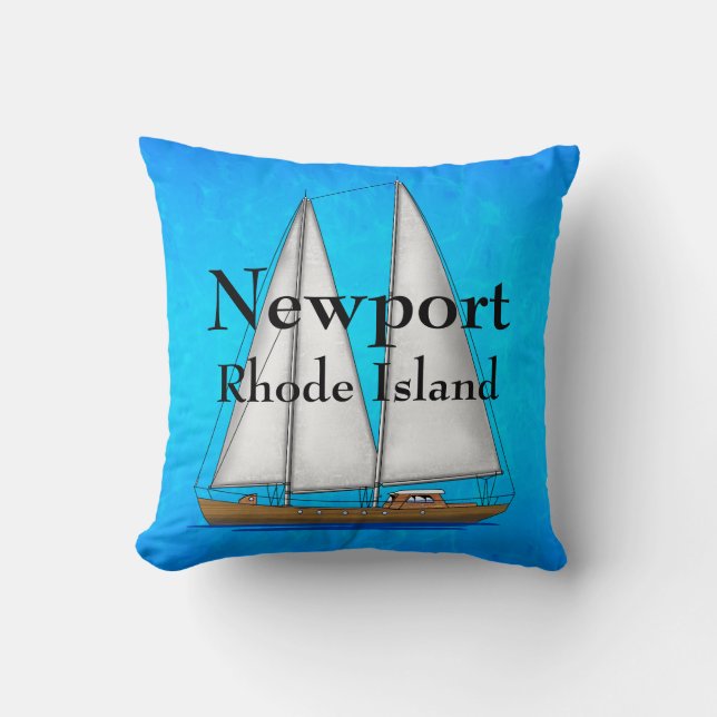 Newport Rhode island Kudde (Framsida)