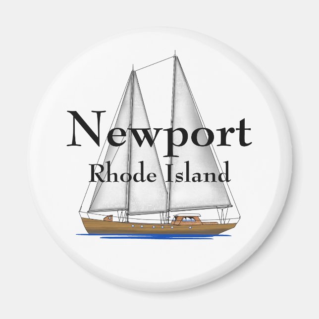Newport Rhode island Magnet (Framsidan)