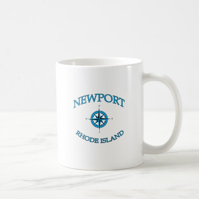 Newport Rhode island Nautical Kaffemugg (Höger)