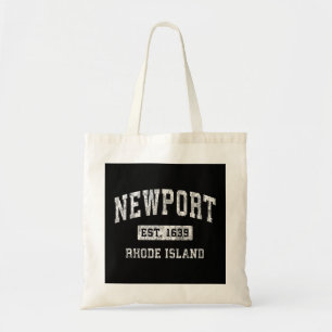 Newport Rhode island RI Vintage Etablerad sport Tygkasse