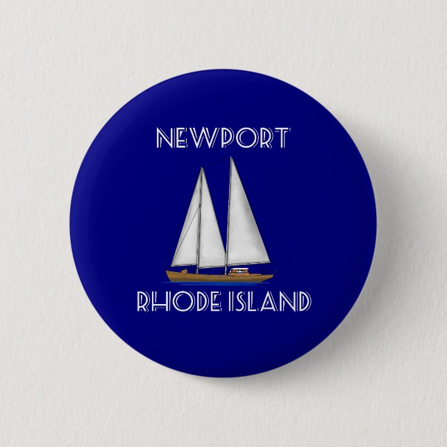 Newport Rhode island Sailing Knapp (Framsida)