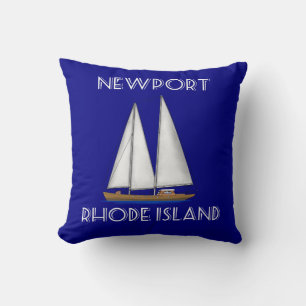 Newport Rhode Island Segling Kudde