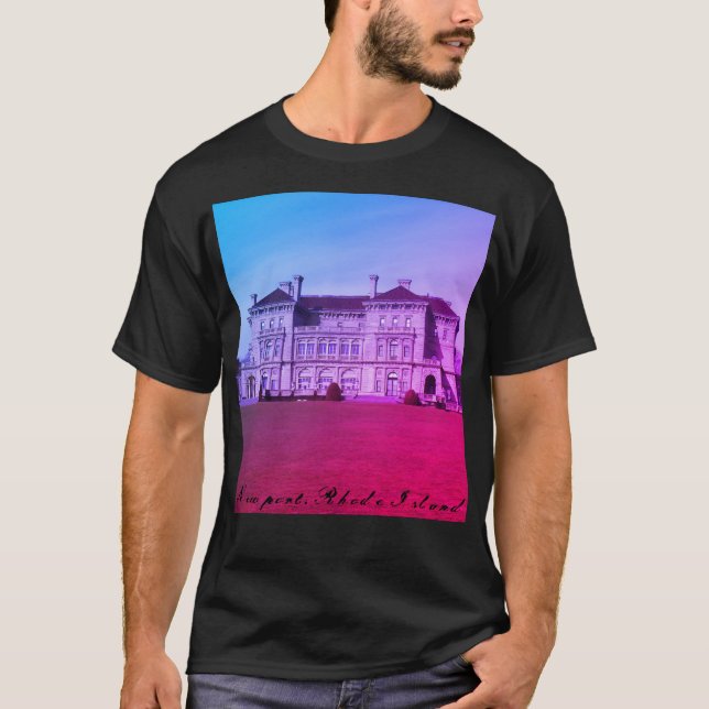 Newport, Rhode island sommarstugan Gods T Shirt (Framsida)