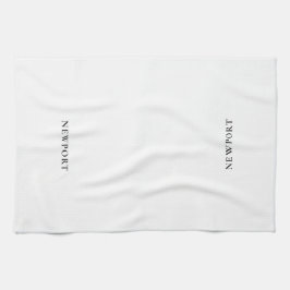 Newport Rhode Island Tea Towel Coastal Kitchen Kökshandduk