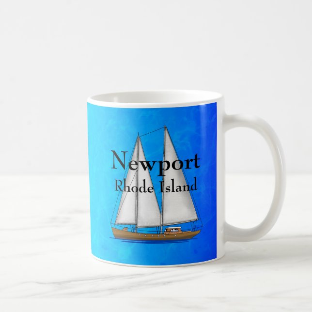 Newport Rhode - ö Kaffemugg (Höger)