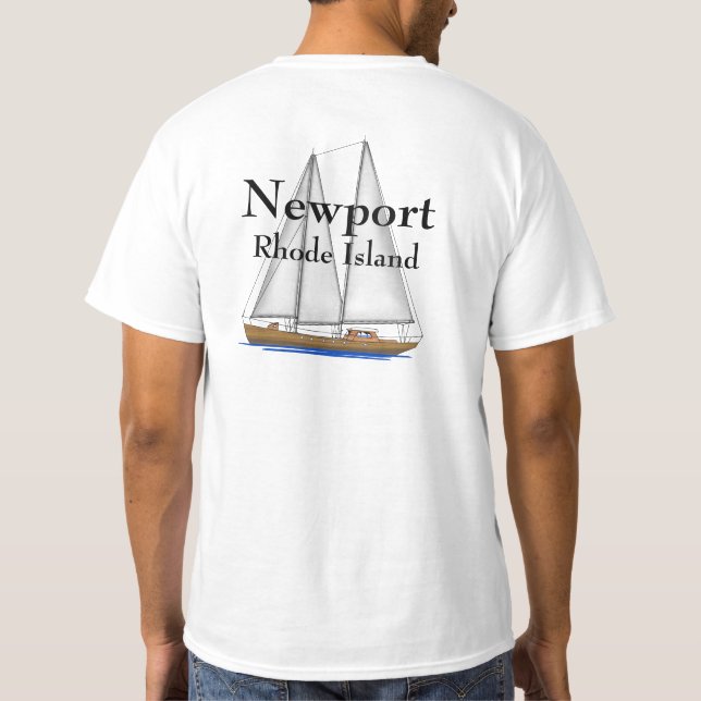 Newport Rhode - ö Tee (Baksida)