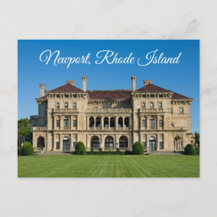 Newport RI Breakers Herrgård US Resa Rhode Island Vykort