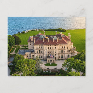Newport RI Breakers Mansion Rhode Island Vykort