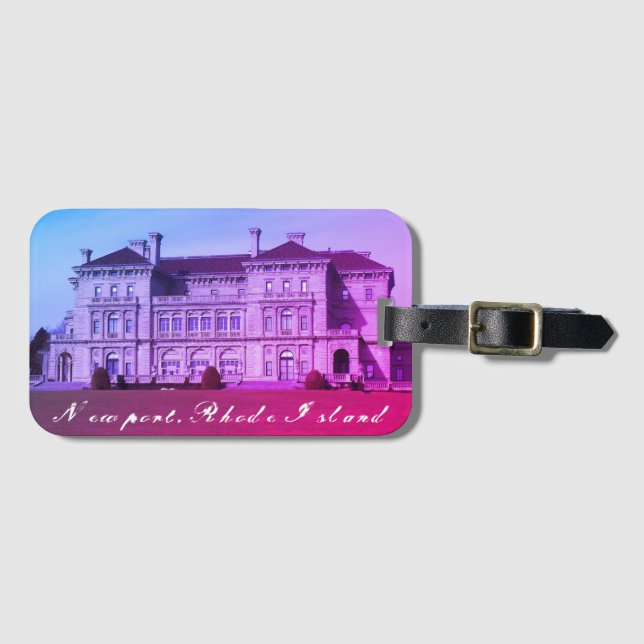 Newport, RI Gilded Age Summer Cottage Bagagebricka (Framsida horisontal)