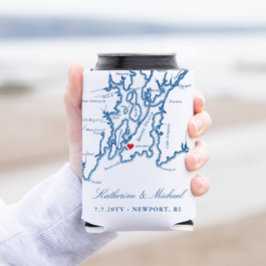 Newport, RI Karta Wedding Favor Drink Holder