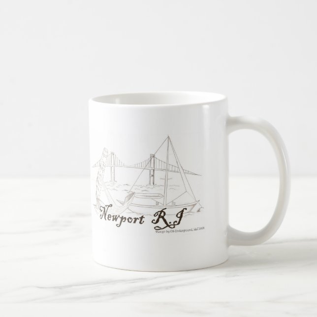 Newport RI klassikermugg Kaffemugg (Höger)