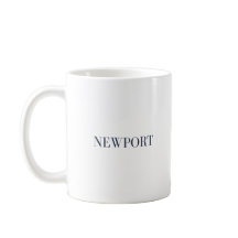 Newport RI Mugg - Klassisk New England-kustpresent