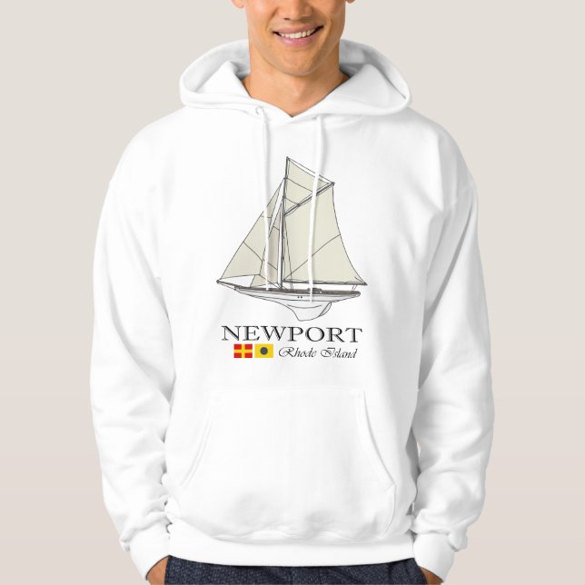 Newport RI (SB) Hoodie (Framsida)