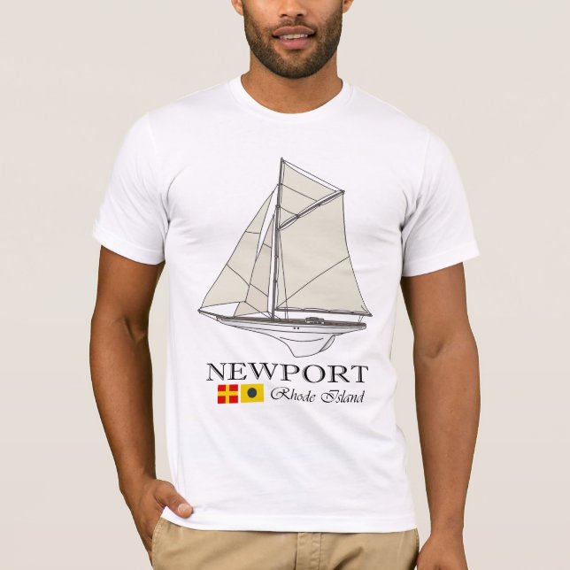 Newport RI (SB) T Shirt (Framsida)