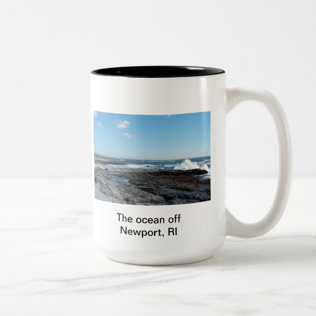 Newport RI Två-Tonad Mugg (Höger)
