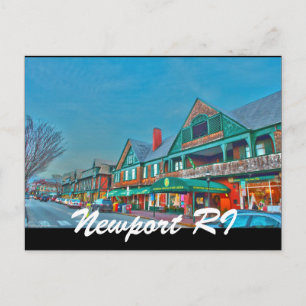 Newport RI Vykort