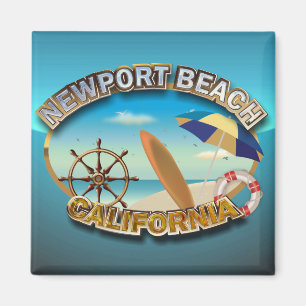 Newport strand, Kalifornien Magnet
