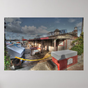 Newport strand Kalifornien Poster