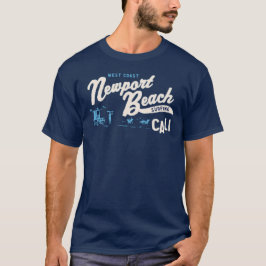 Newport strandKalifornien surfa Tee Shirt