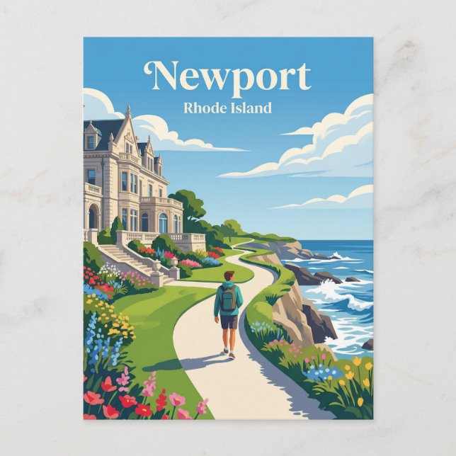 Newport USA Vykort (Framsida)