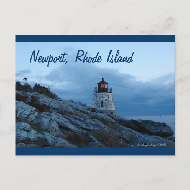 Newport, vykort för Rhode island (Framsida)