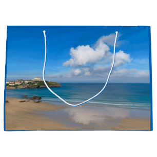 Newquay Bay på sommaren