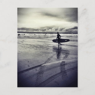 Newquay Surfer på Watergate Bay Vykort
