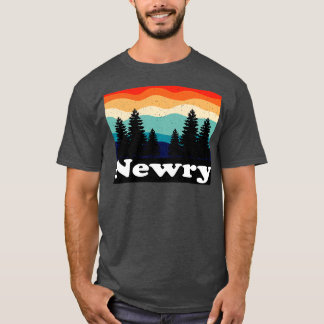 Newry Maine Retro T Shirt