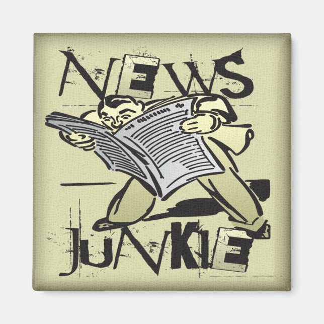 News Junkie Magnet (Framsidan)