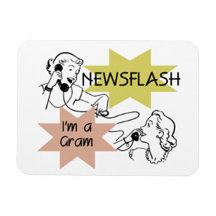 Newsflash I är Gram-gåvor Magnet