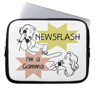 Newsflash mig förmiddag gåvor för en Gamma Laptop Fodral