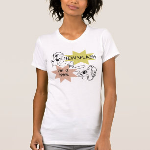 Newsflash mig förmiddag Tshirts en Mimi och gåvor