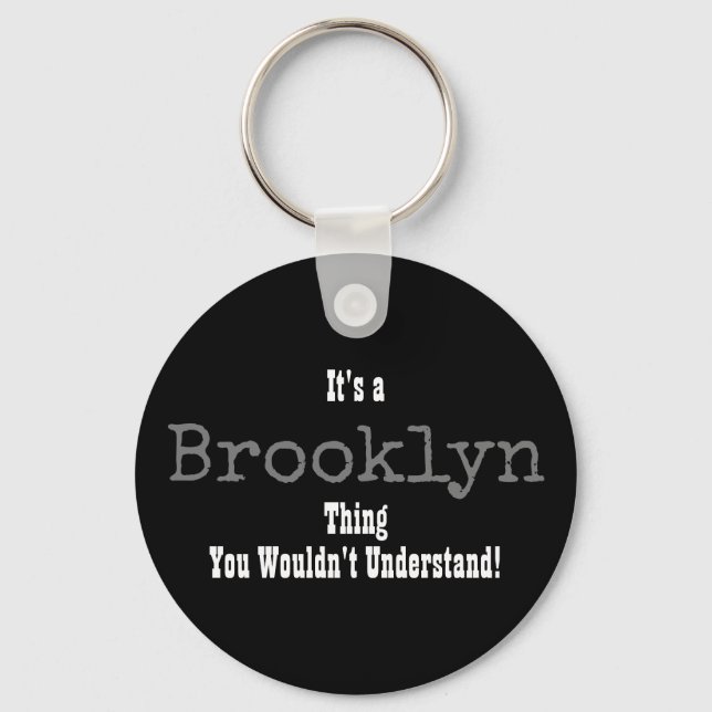Newsies Brooklyn Keychain Nyckelring (Framsida)
